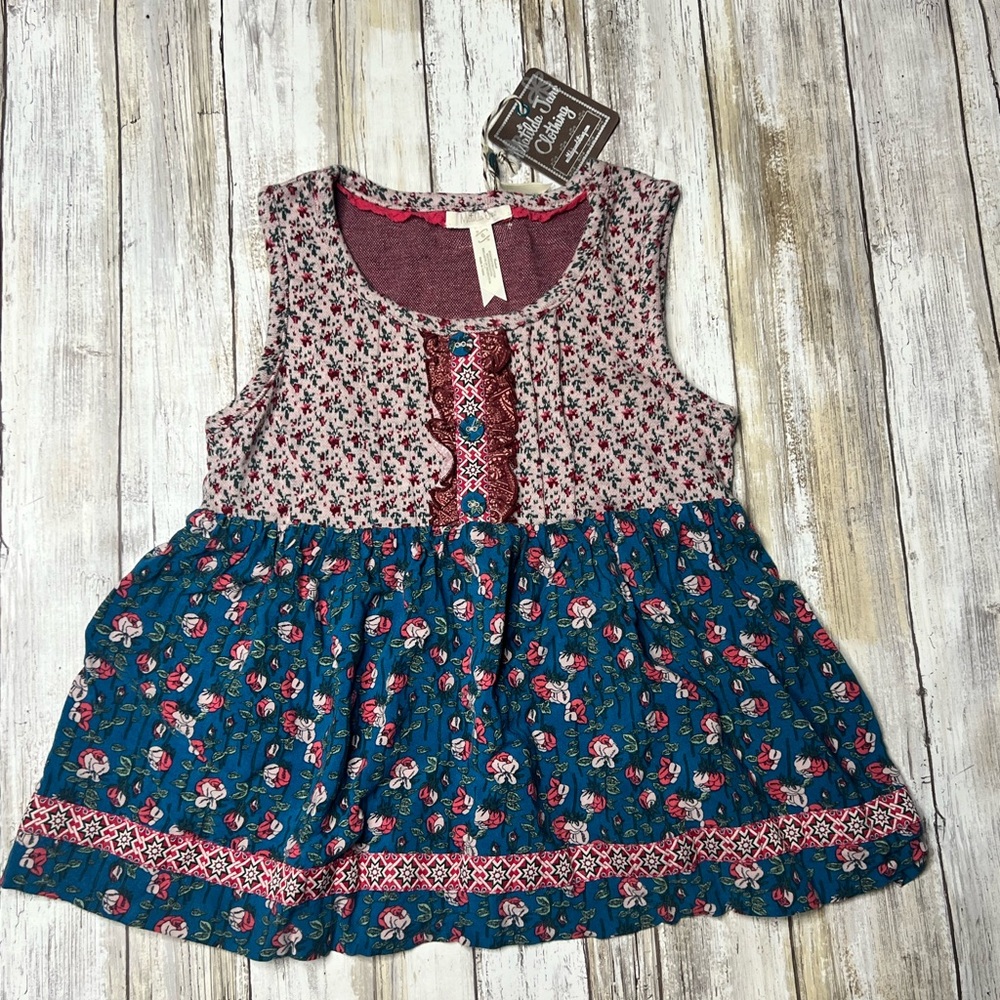 Matilda Jane Girls Sleeveless Tank/Top NWT Sz 6